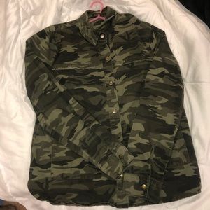 Camo Denim Jacket